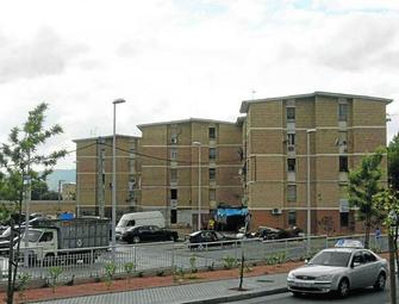 Bloques de pisos del Cerro, en el Sector Sur.