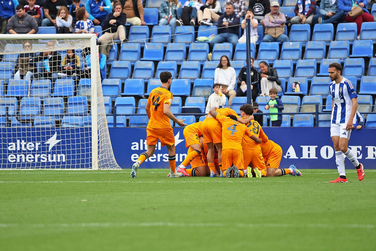 Las imágenes del Recreativo de Huelva- Real Madrid Castilla