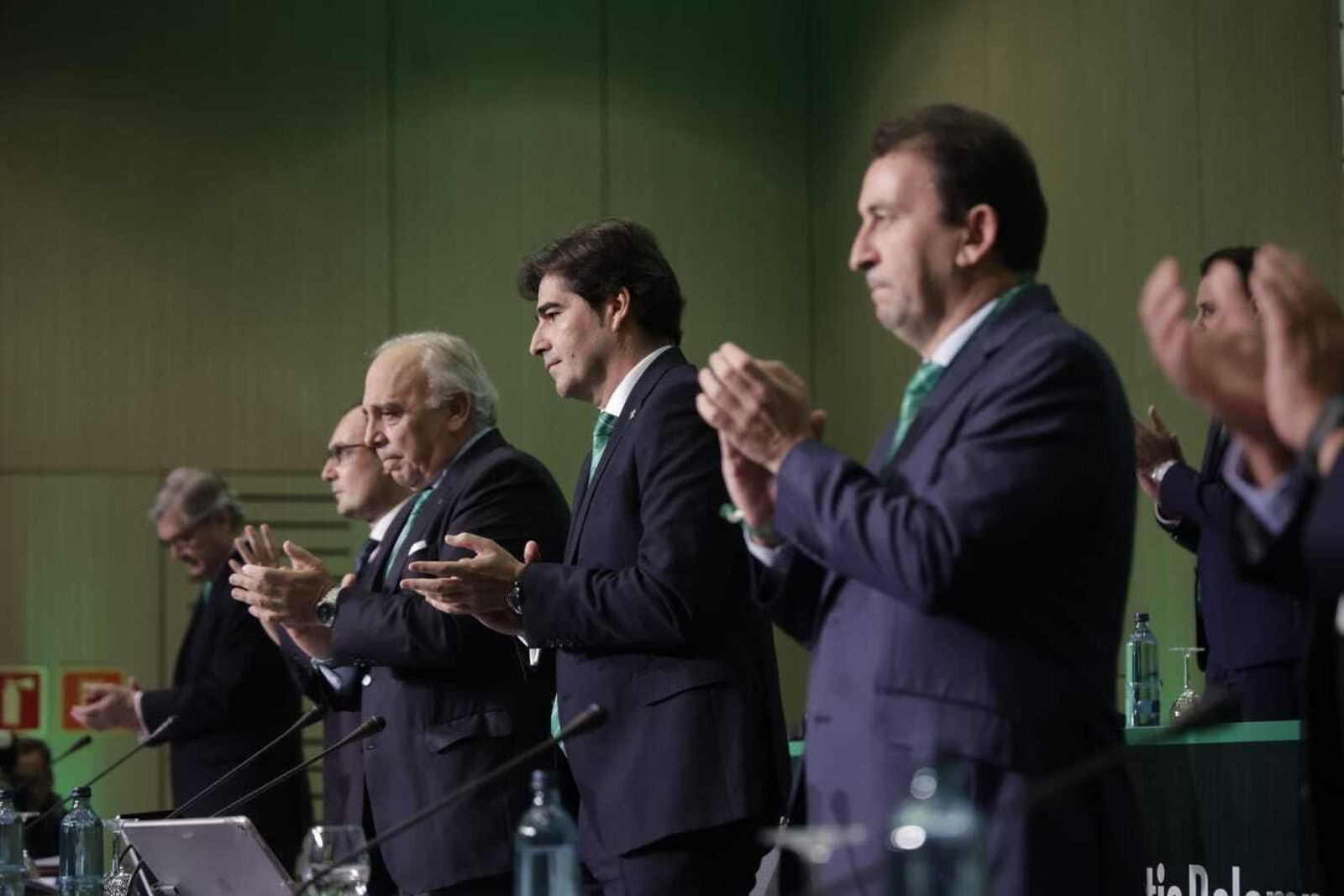 Un momento de la junta de accionistas.