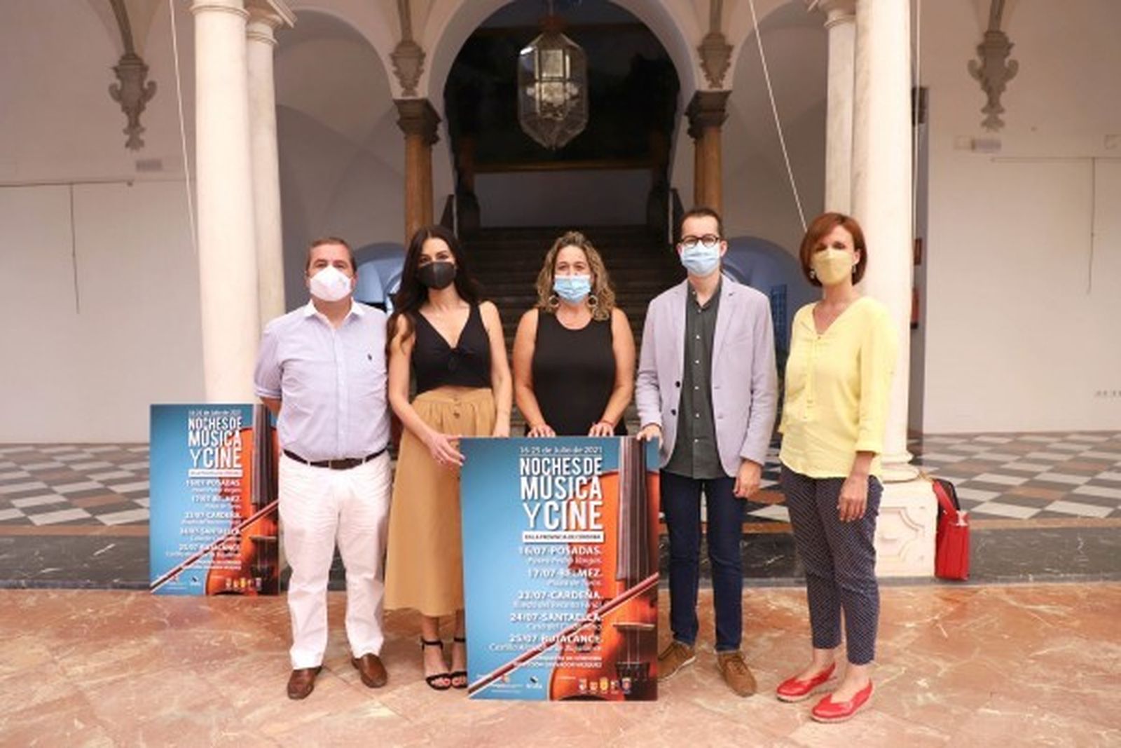 Presentación de 'Noches de Música y Cine'.