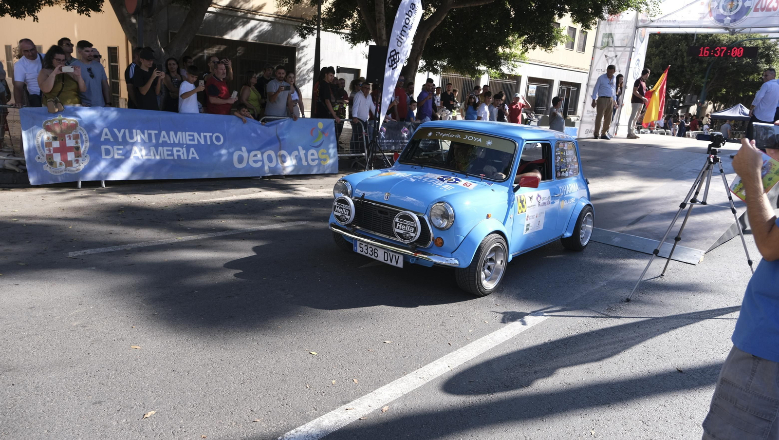 Imágenes de la salida del Rallye Costa de Almería