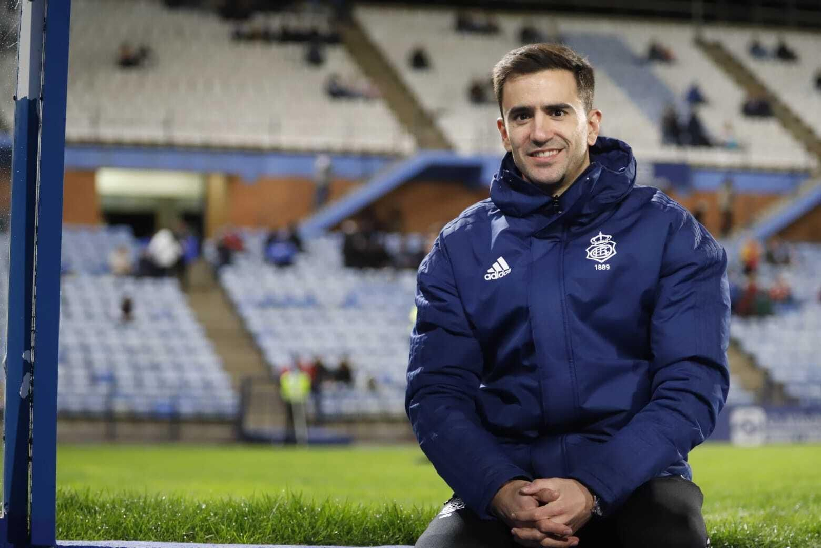 Pablo López, nutricionista del Recreativo.