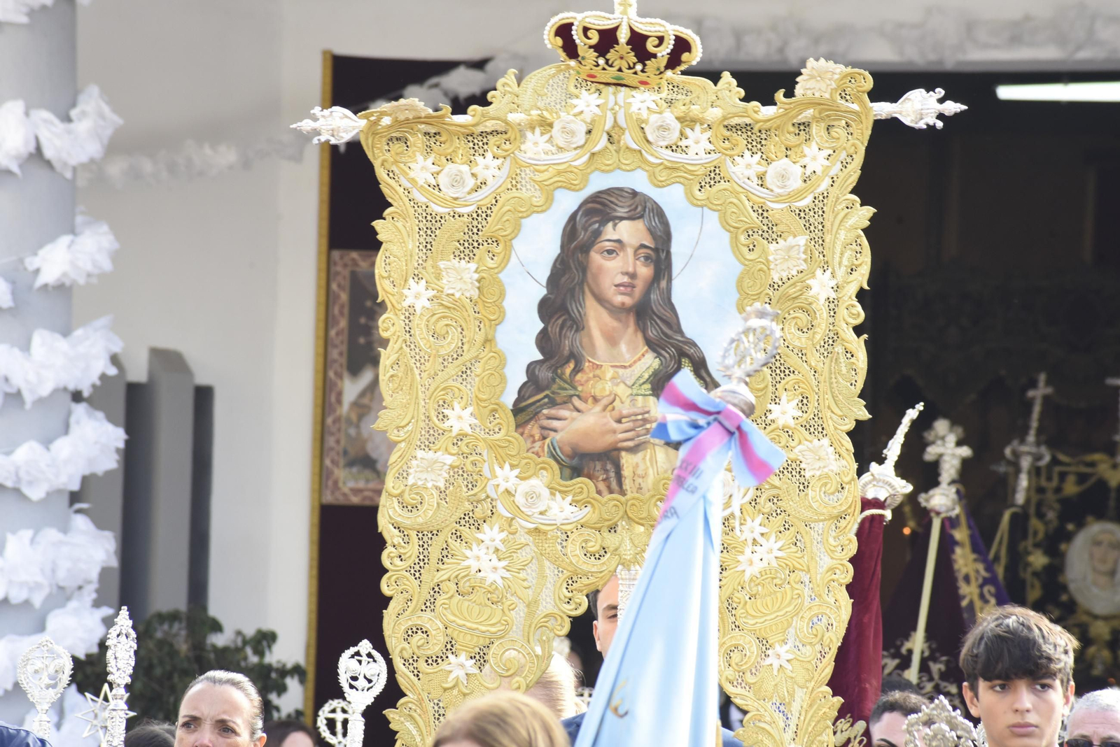 Las fotos de la procesión extraordinaria del Mayor Dolor por el 75 aniversario de su bendición