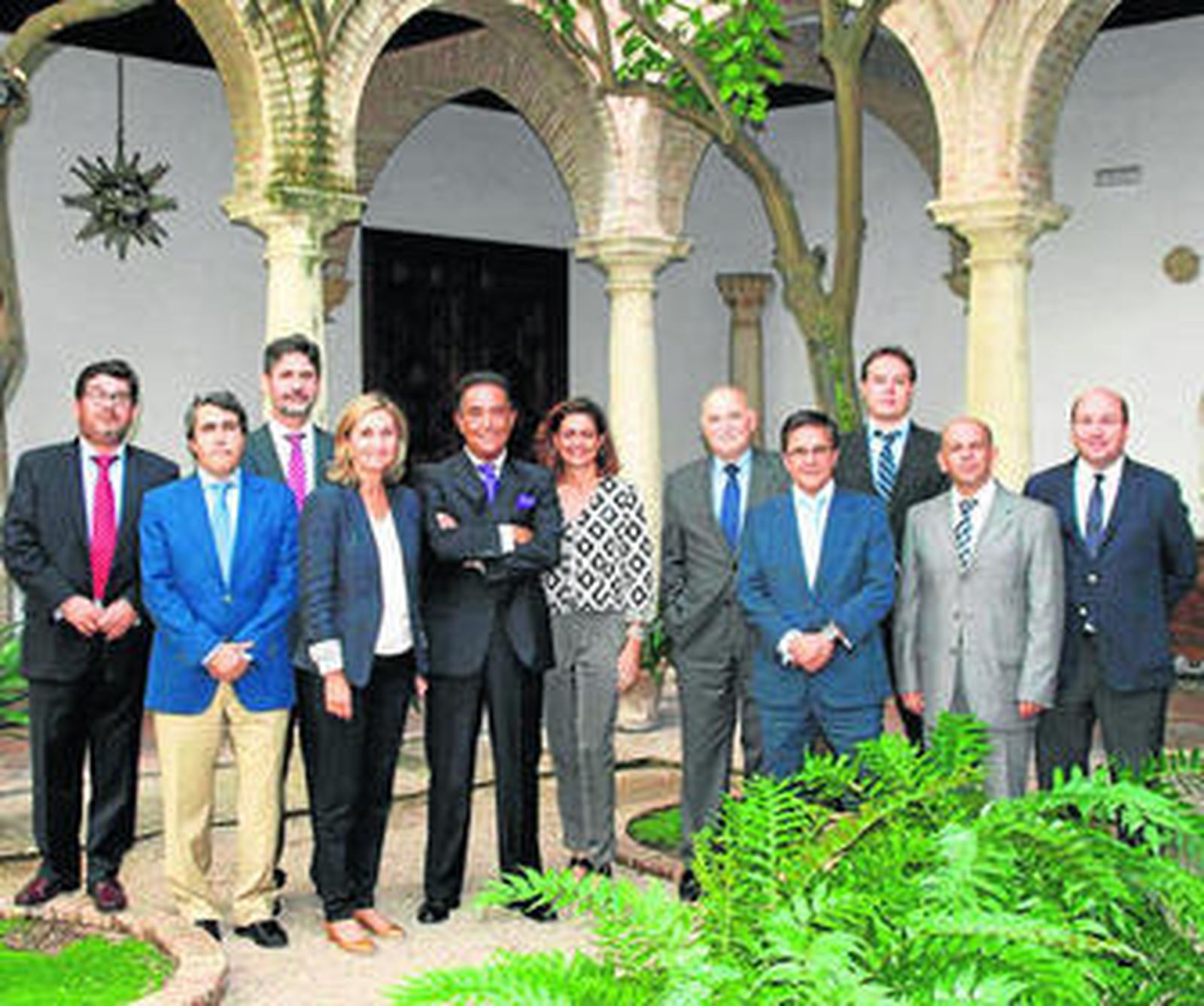 Una de las reuniones de los patronos de la fundación cordobesa.