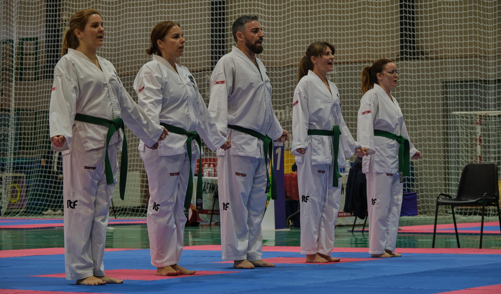 Imagen de algunos participantes