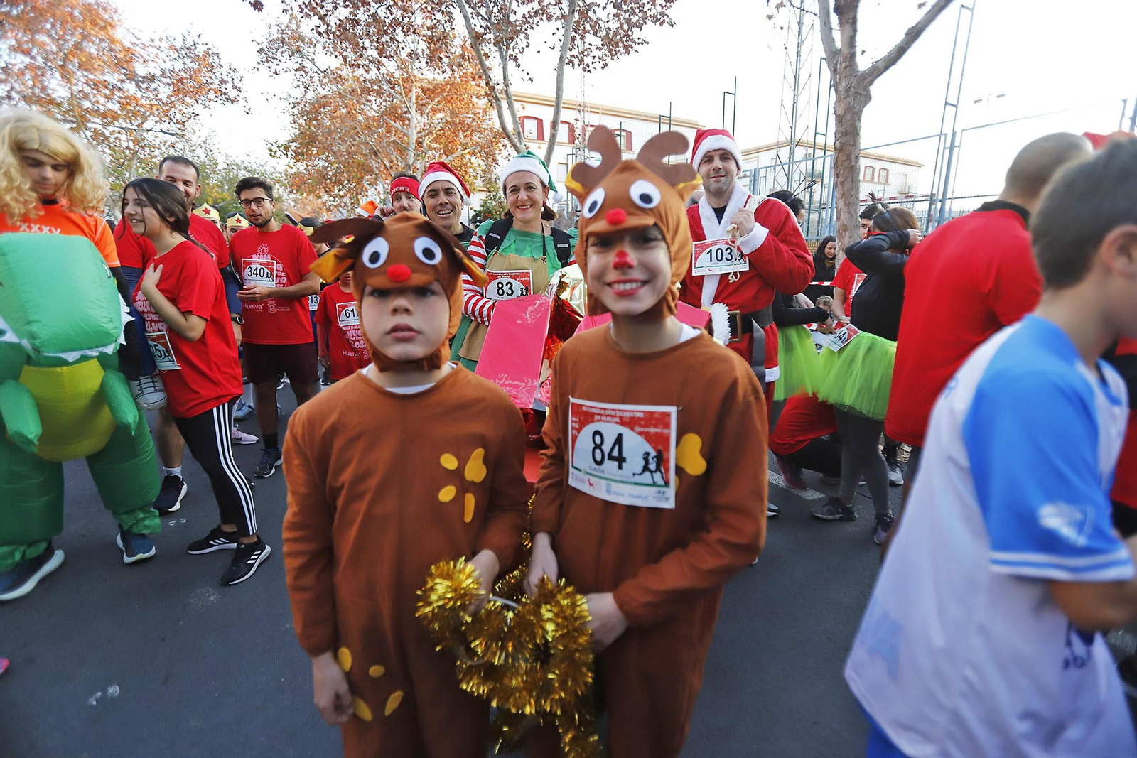 Imágenes de la XIII carrera de San Silvestre en Huelva