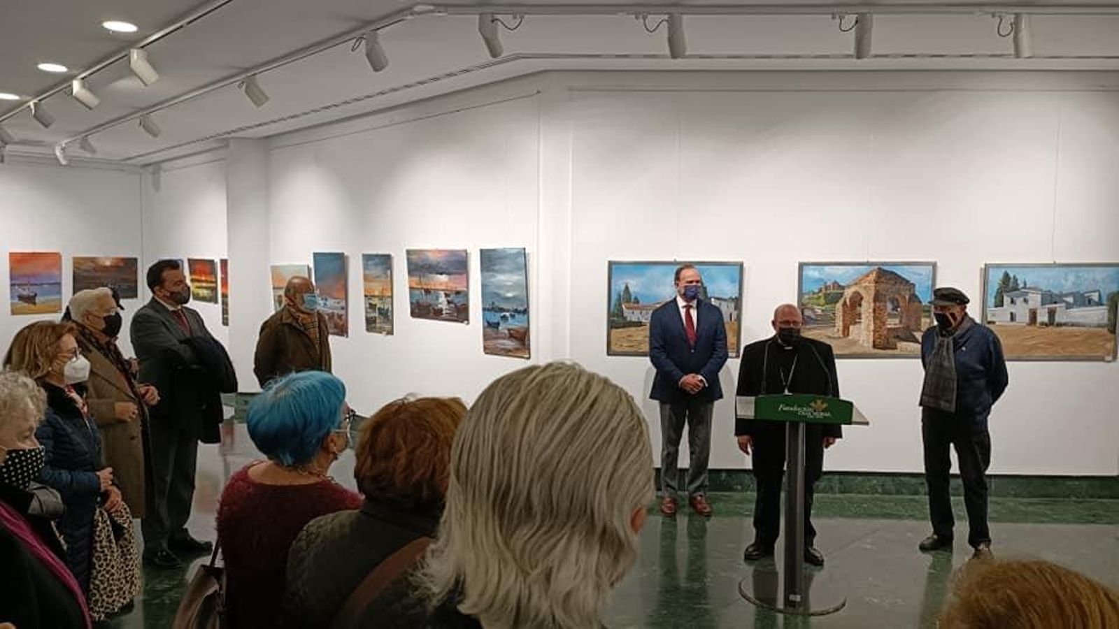Exposición solidaria de Alfonso Aramburu en la Caja Rural del Sur Exposición solidaria de Alfonso Aramburu en la Caja Rural del Sur