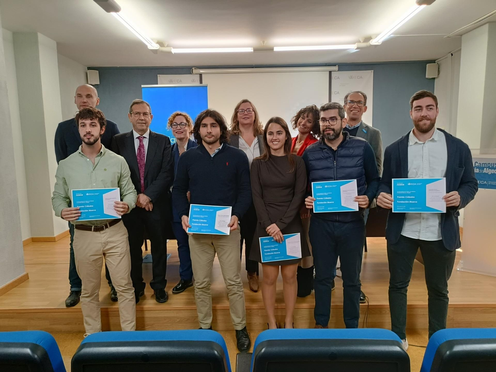 Los premiados de la Cátedra Fundación Moeve 2024.