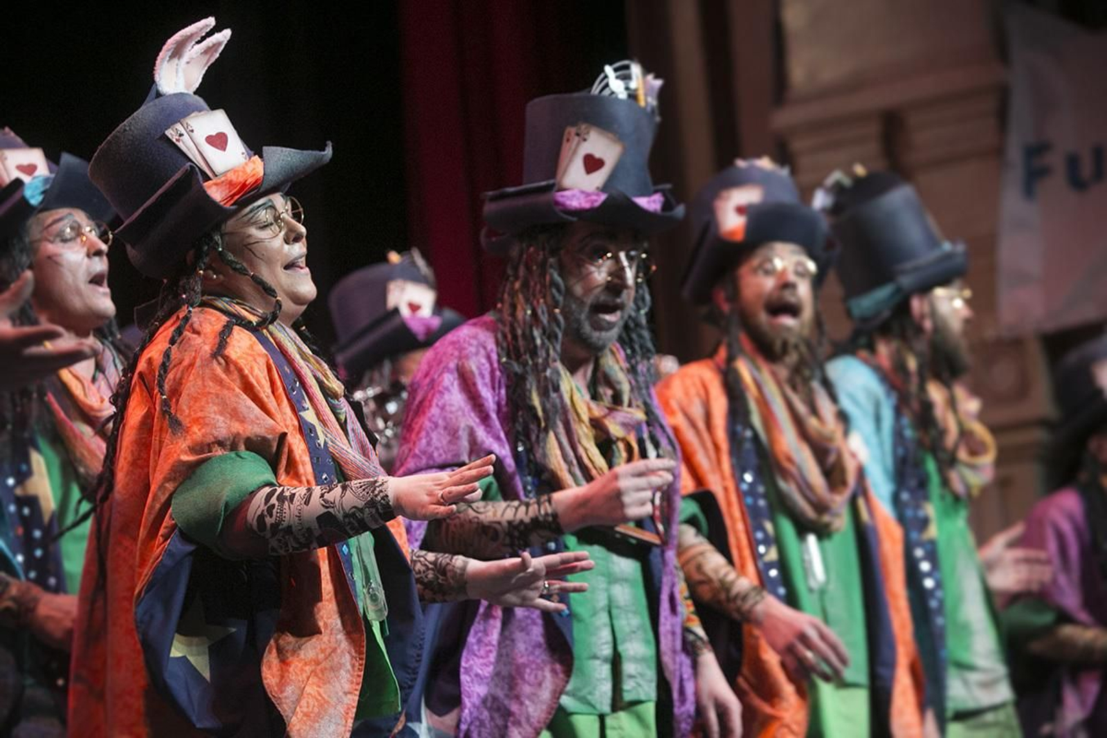 Imagen de la tercera semifinal del Carnaval Colombino