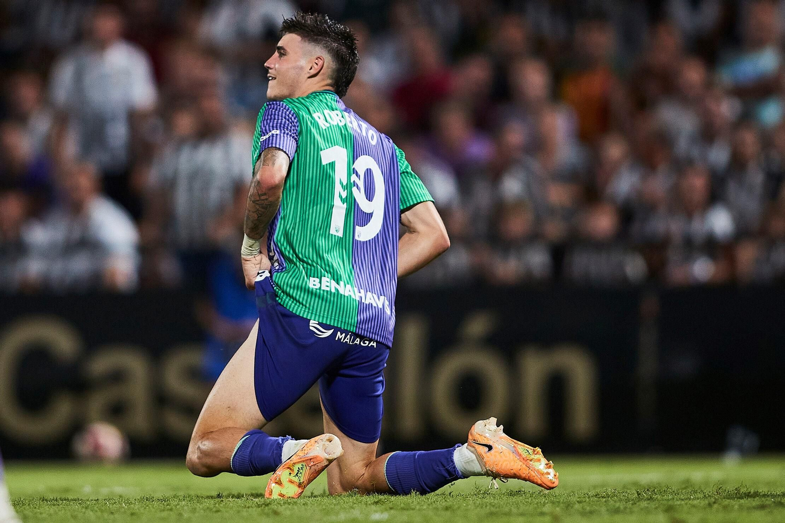 Roberto, su paso por el Málaga CF en fotos