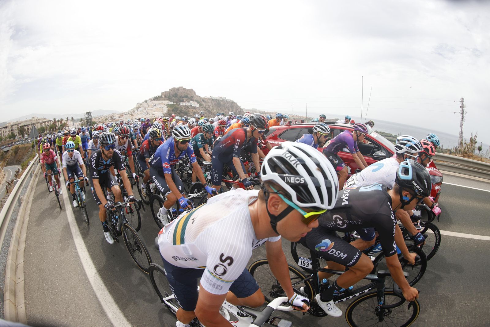 Las fotos de la etapa de la Vuelta que acabó en Sierra Bermeja