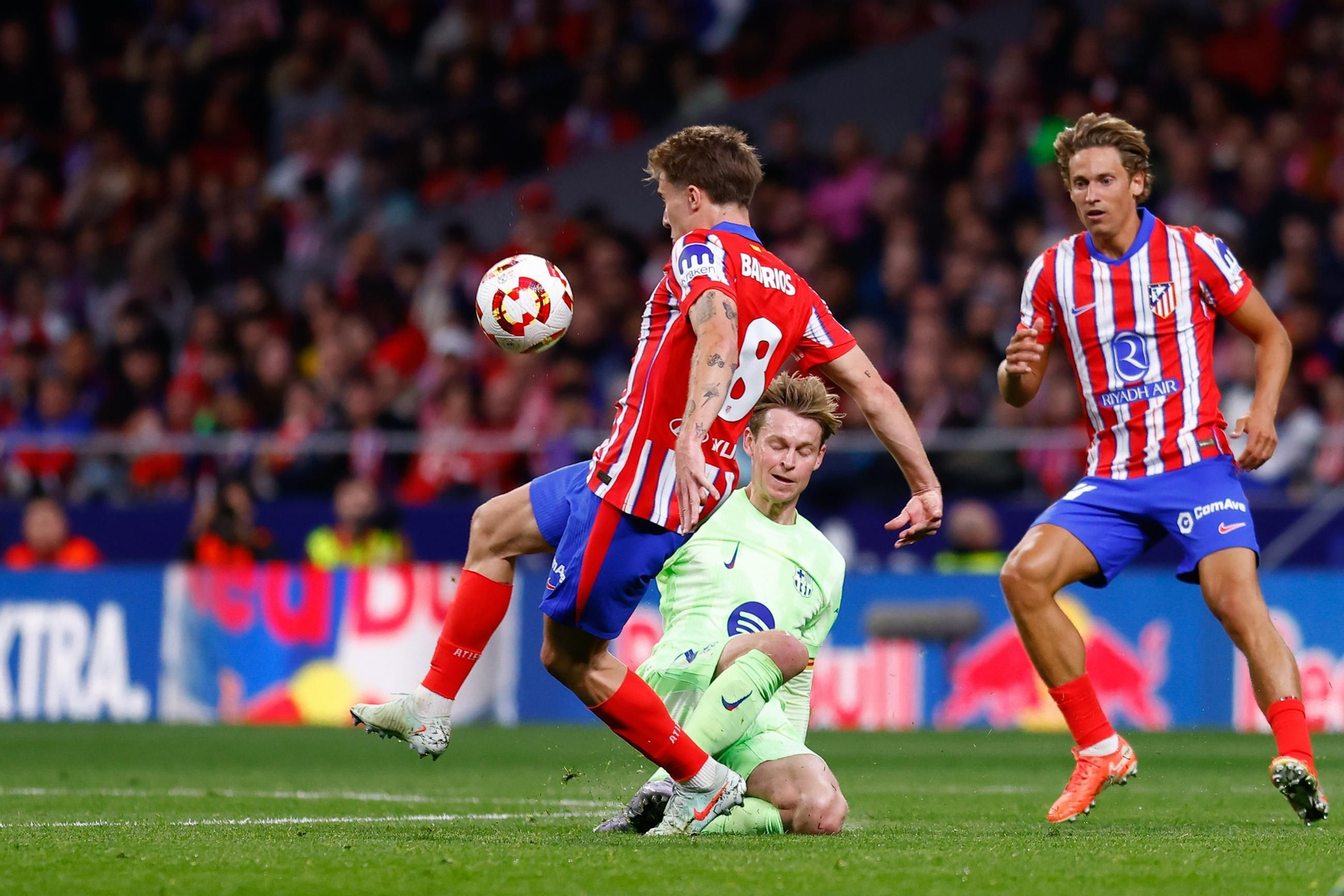Las fotos del Atlético de Madrid - Barcelona
