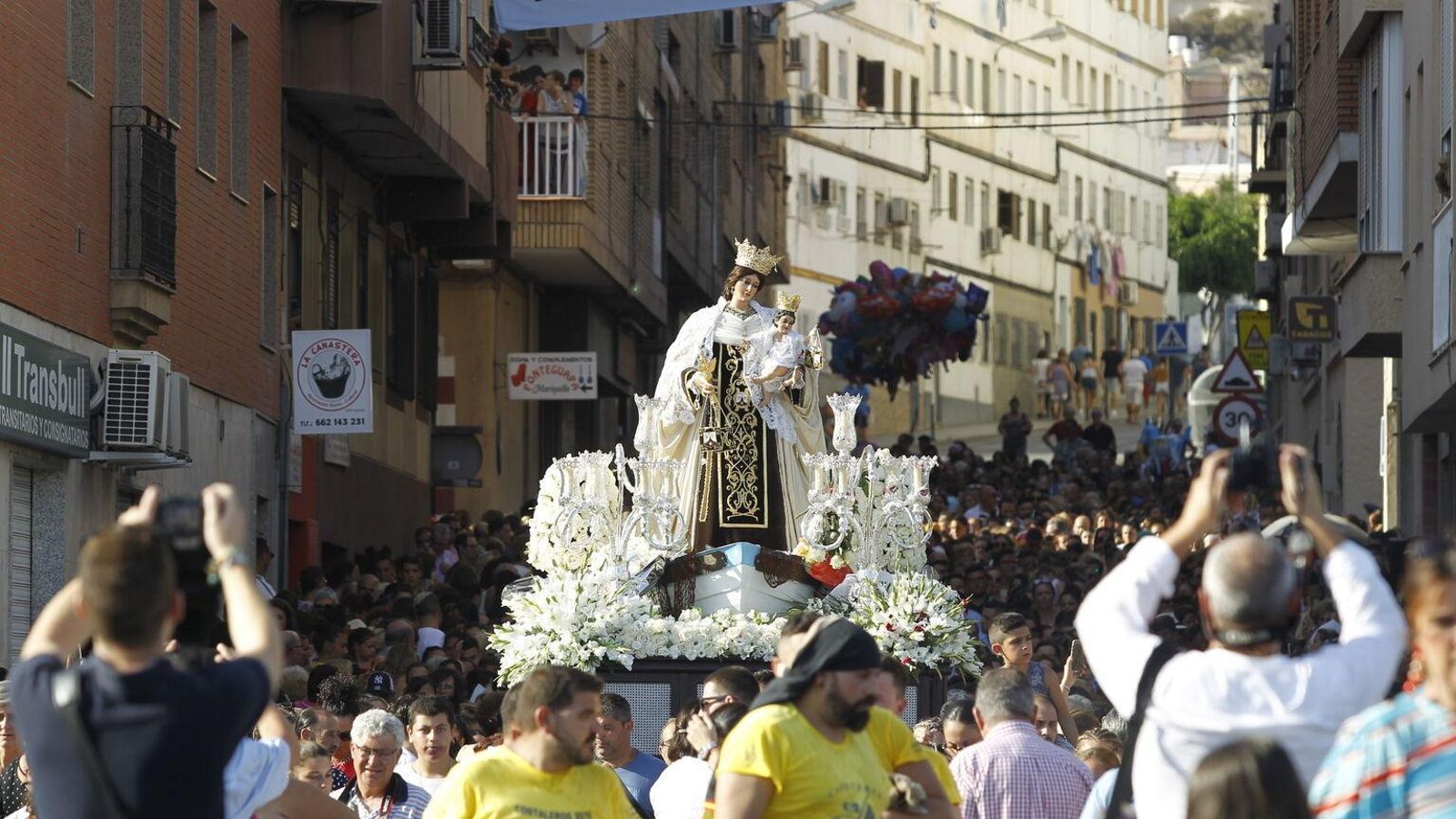 Virgen del Carmen, Patrona de Pescadería.