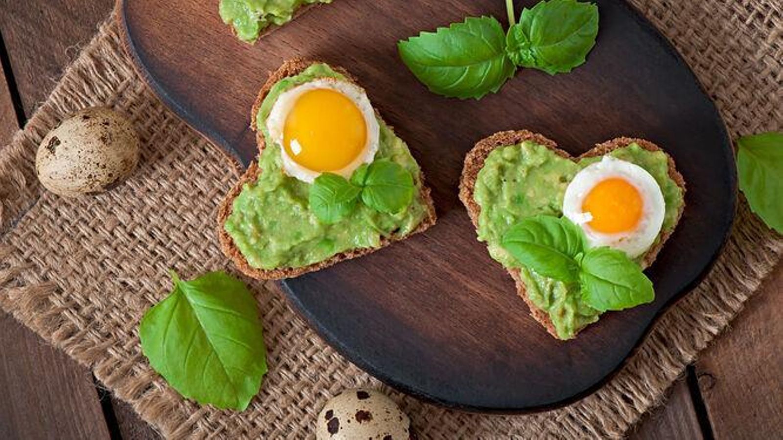 Tostadas con aguacate