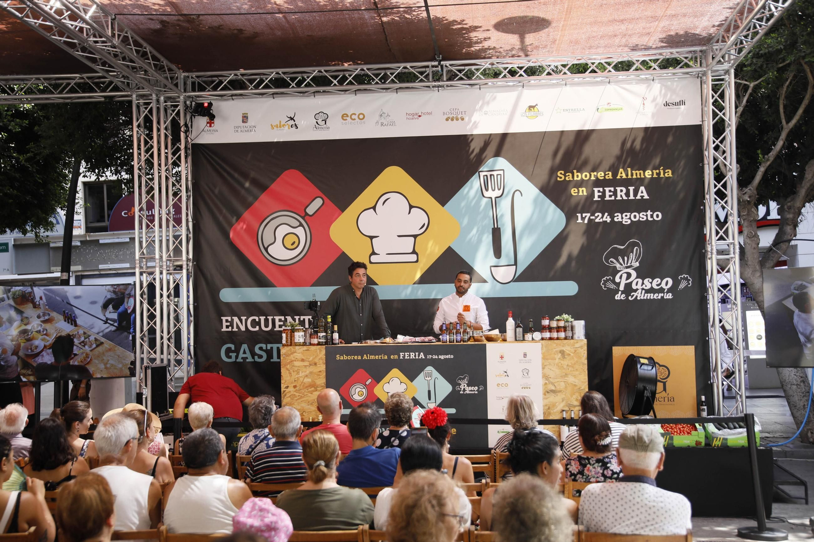 La Conferencia dentro del programa sabores Almería de la Feria de Almería, en imágenes