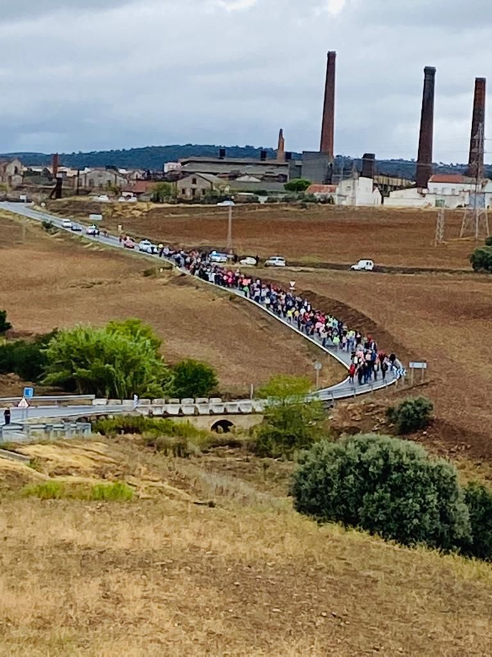 Las imágenes de la marcha a Sierra Boyera para exigir agua potable para el Norte de Córdoba