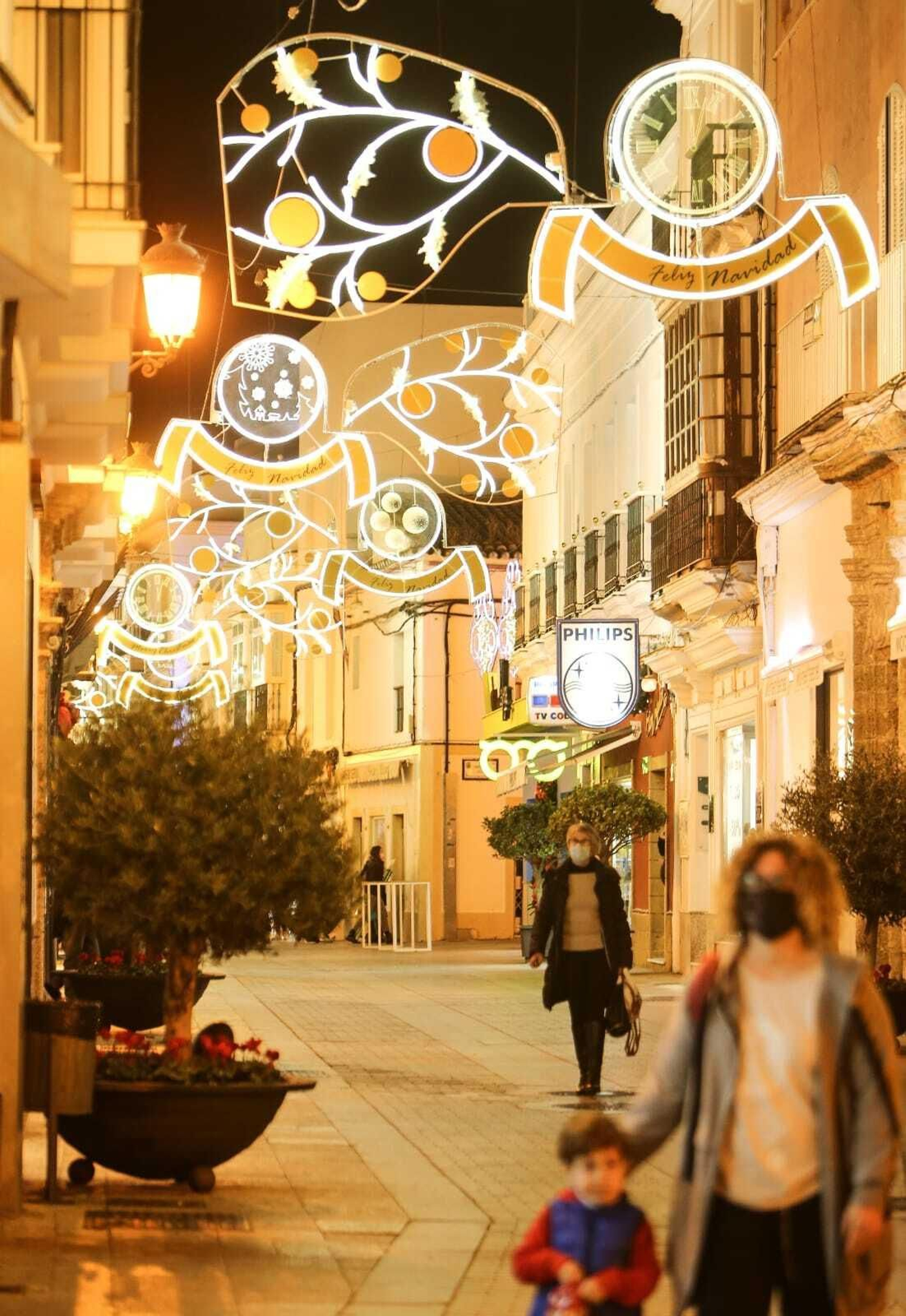 Alumbrado extraordinario de las fiestas en Chiclana