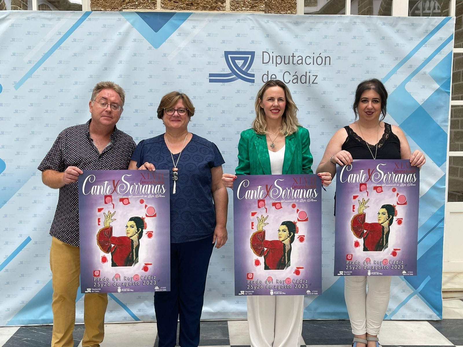 Vanesa Beltrán, Isabel Blanco y Cristóbal González Vanesa Beltrán, Isabel Blanco y Cristóbal González