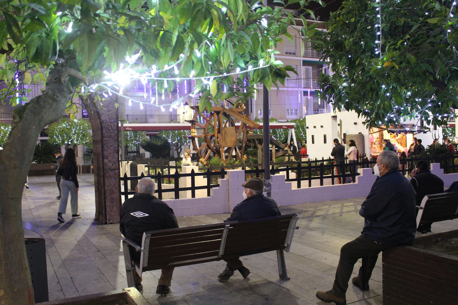 El alumbrado de Navidad de Lucena, en fotografías
