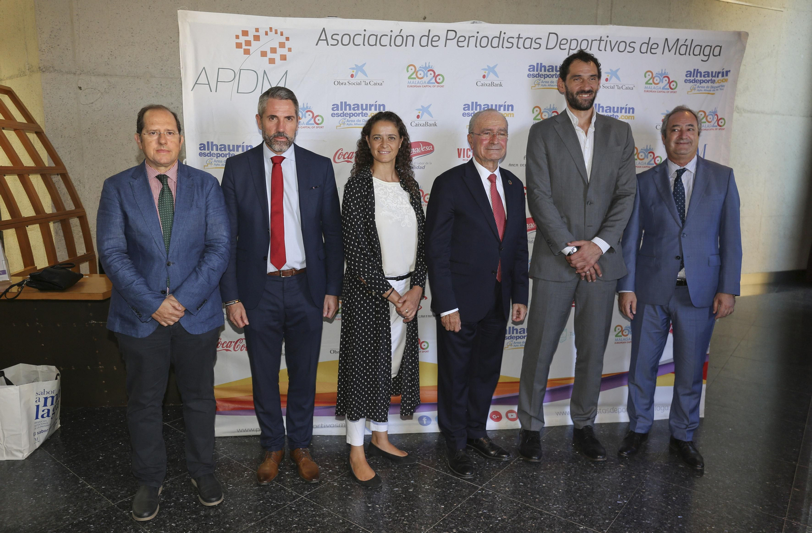 Las fotos de la visita de Jorge Garbajosa a Málaga