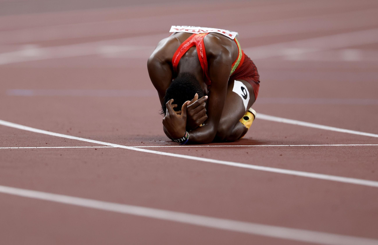Las fotos de la lesión de Jordan Díaz y del resto de la jornada del Mundial de atletismo