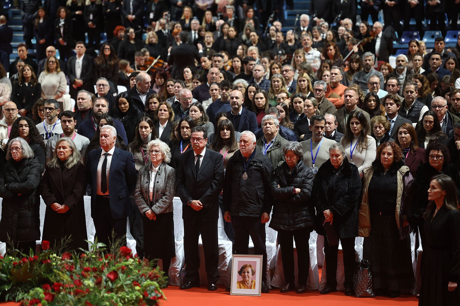 Fotografías de la misa funeral por las víctimas del accidente de tren en Adamuz