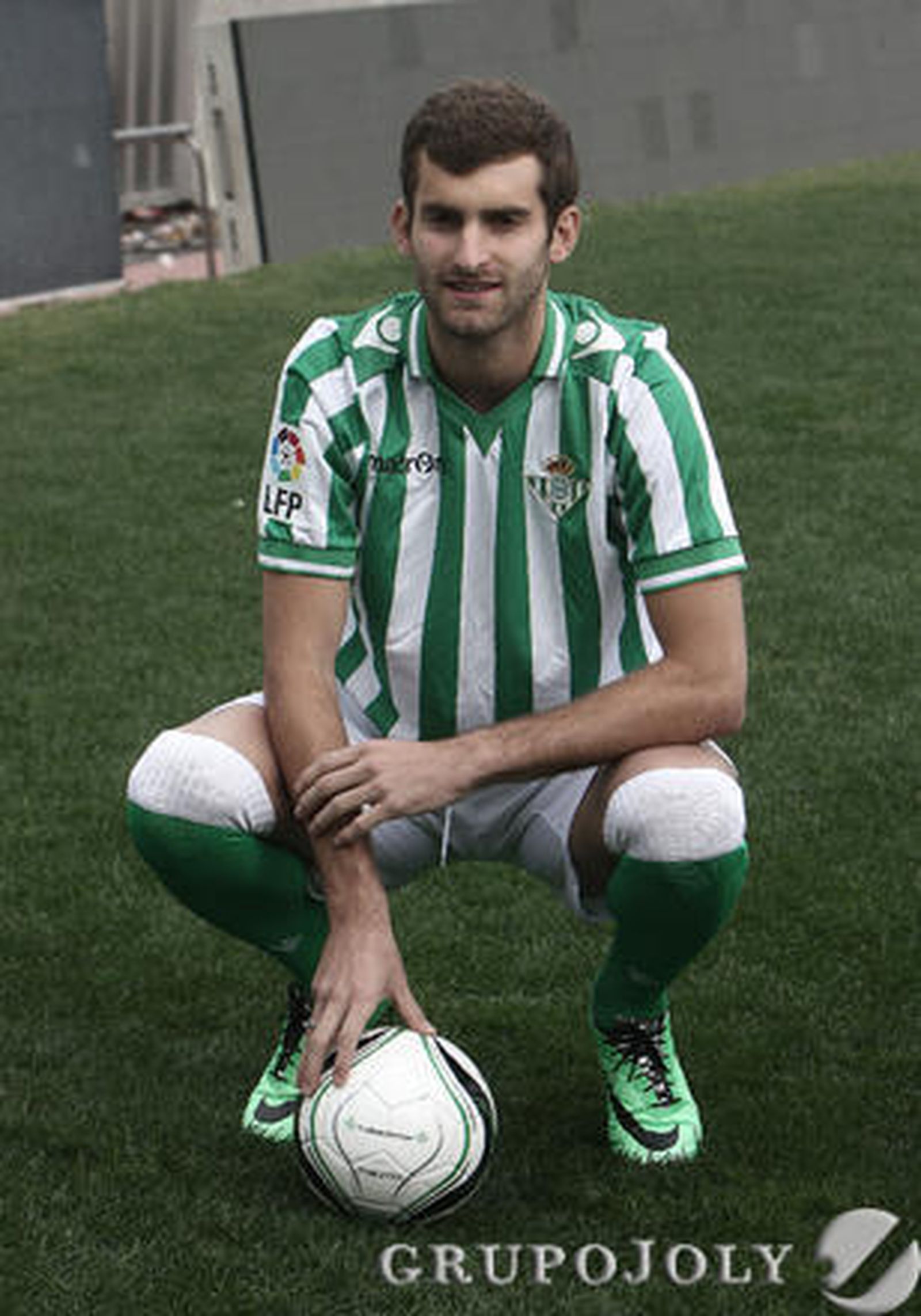 Presentación del fichaje del invierno Leo Baptistao.

Foto: José Ángel García