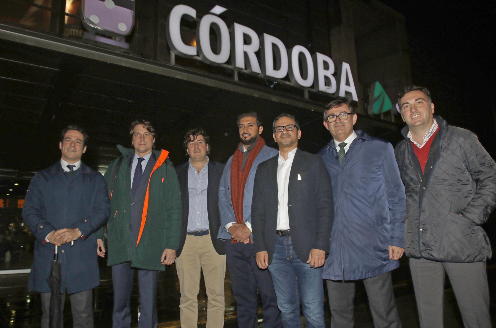 Las fotos de la llegada de los dueños del Córdoba CF a la ciudad