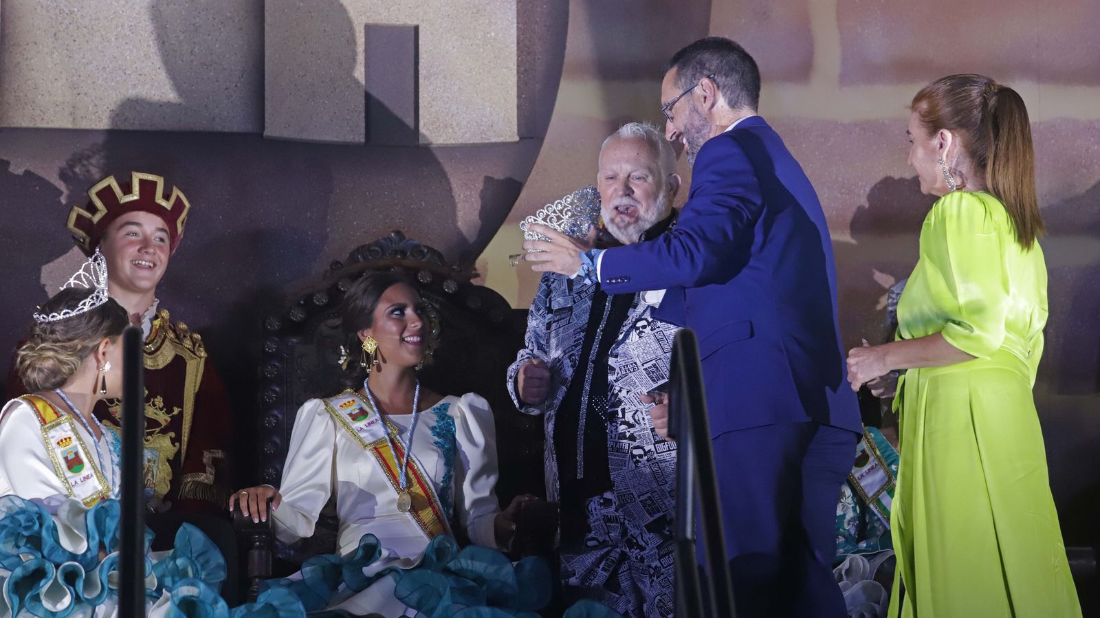 Fotos de la Coronación de las Reinas y Damas de la Feria de La Línea 2022