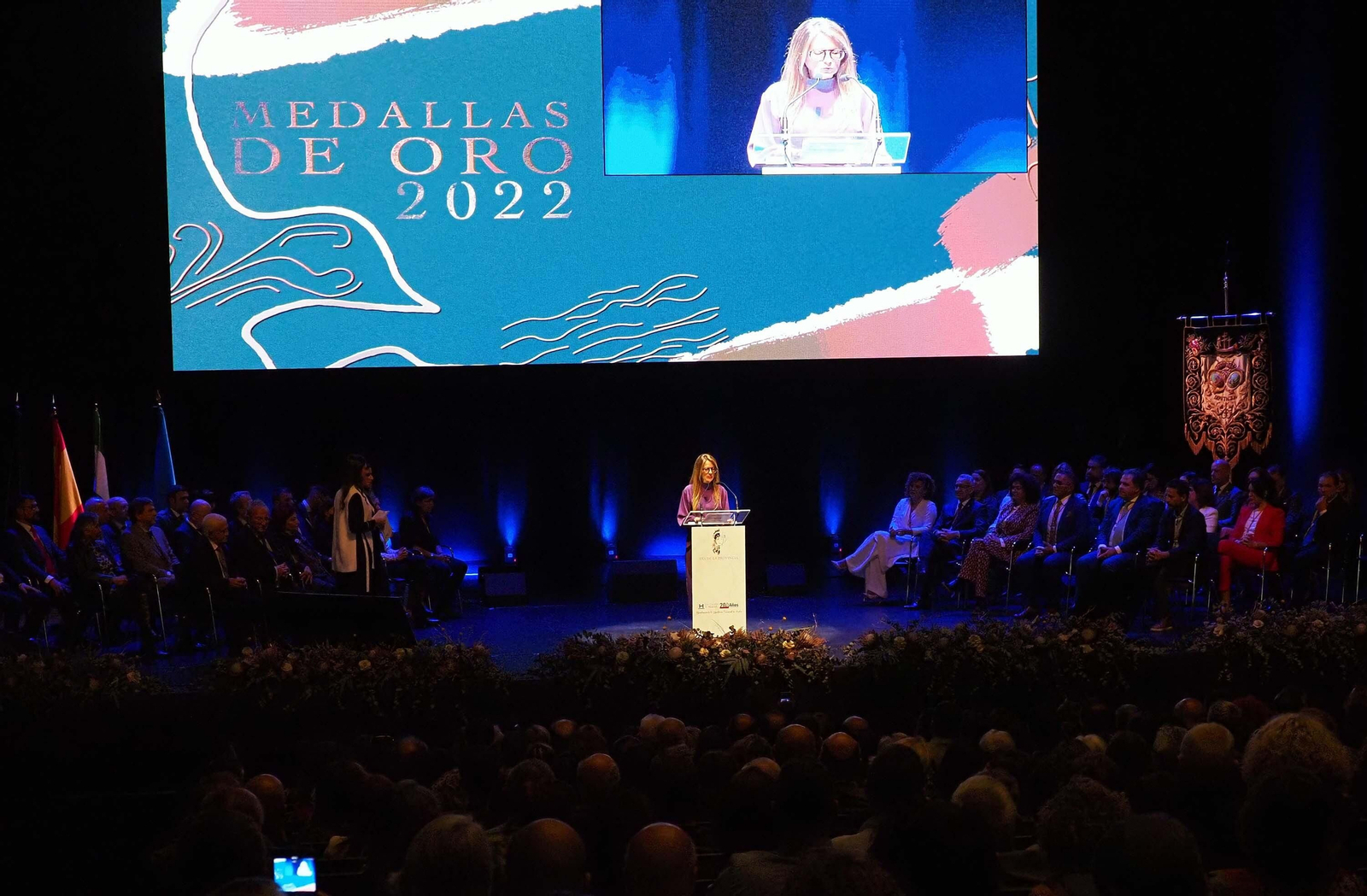 Todos los premiados con las Medallas de Oro de Huelva 2022.