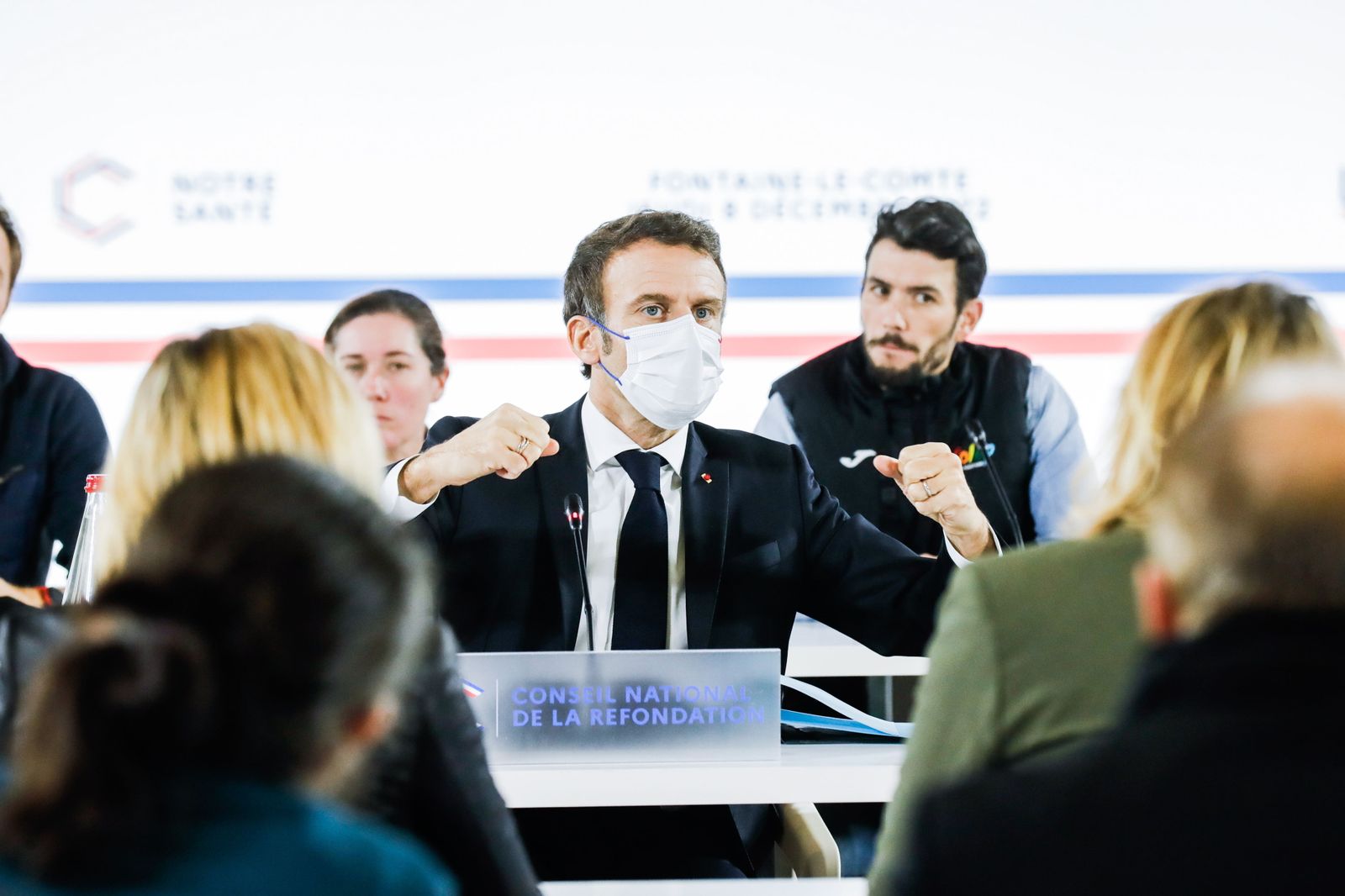 El presidente de Francia, Emmanuel Macron.