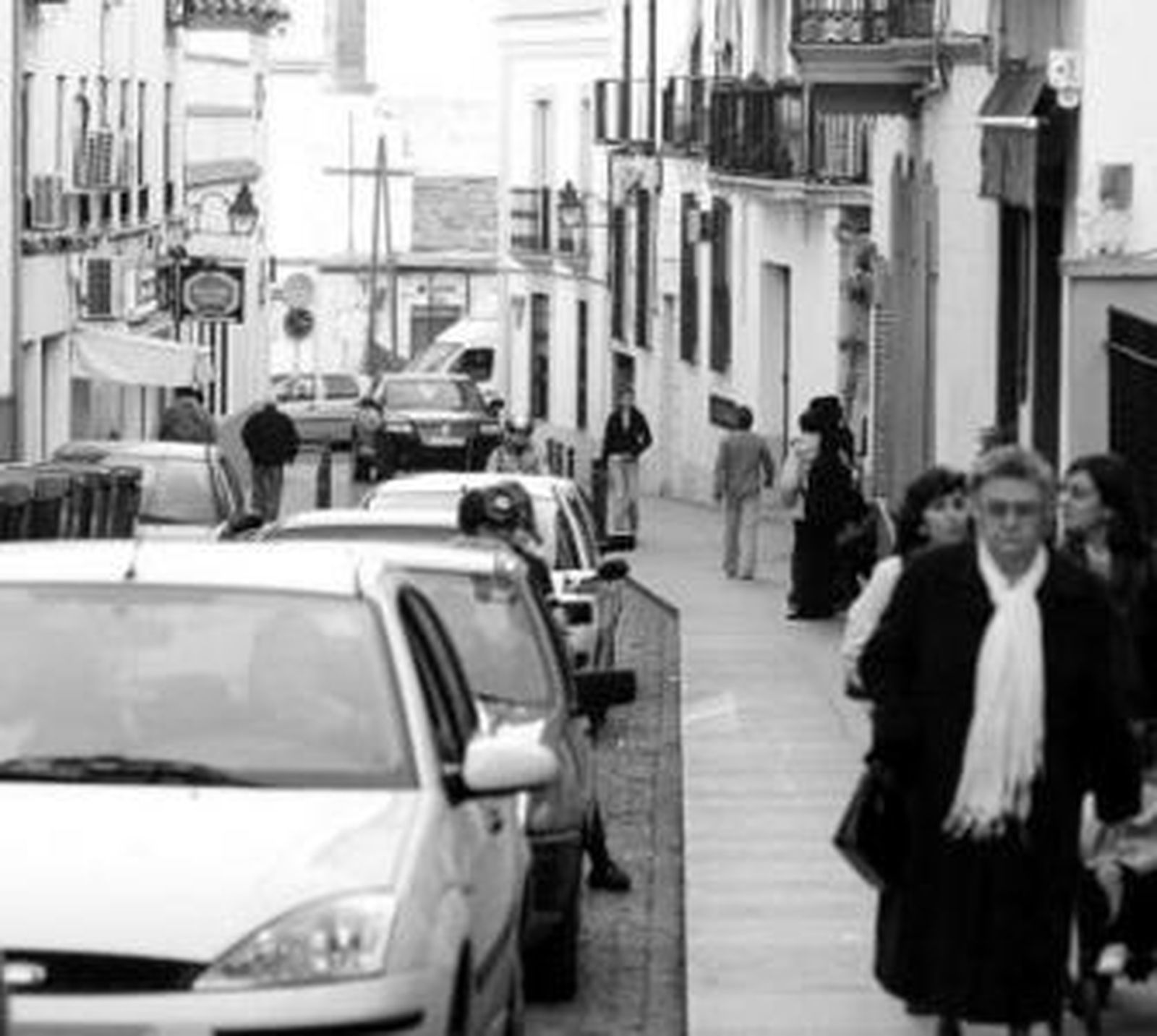 Vista de la calle Isabel Losa.