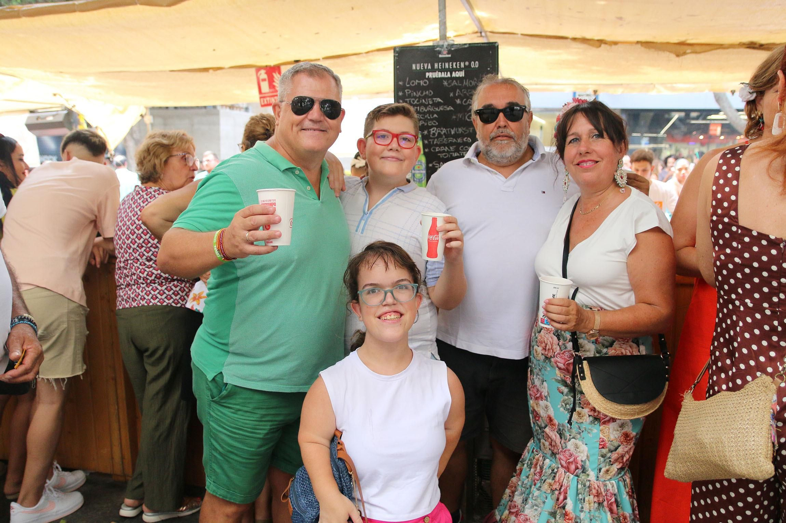 Diversión a chorros en este jueves de Feria de Mediodía