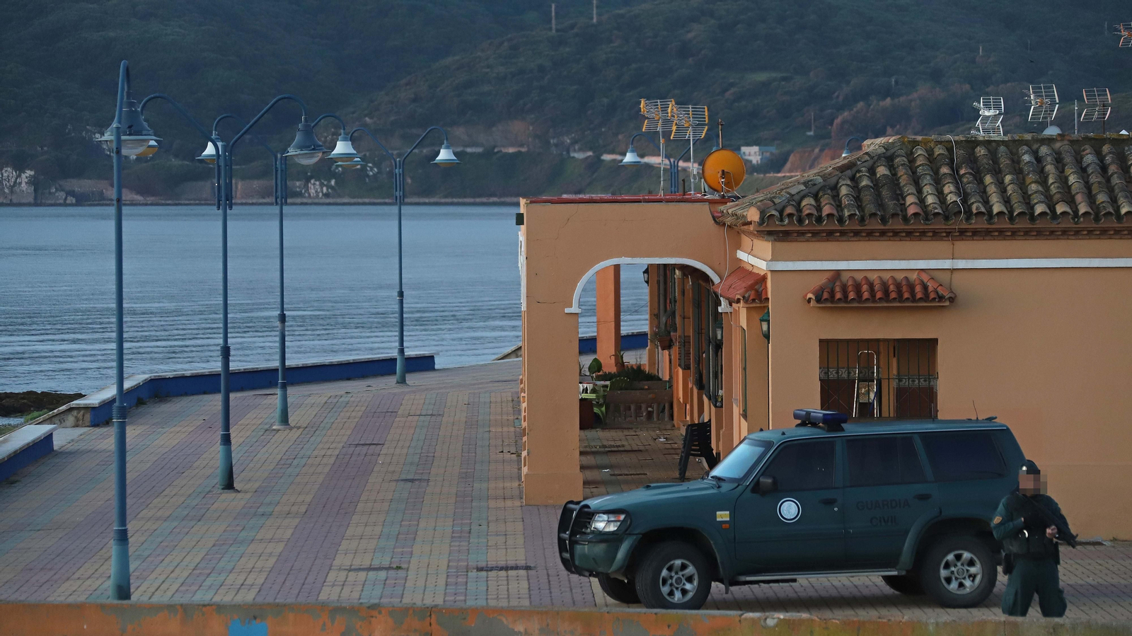 Alijo frustrado en la playa de Getares