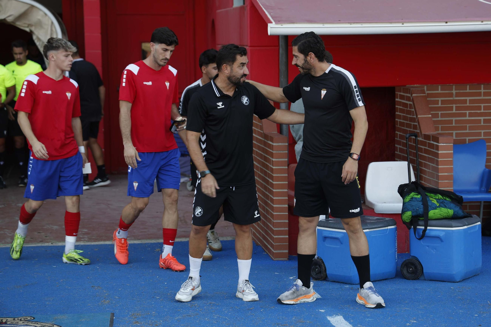 Las fotos del amistoso entre el Algeciras CF y el Xerez DFC en el Nuevo Mirador