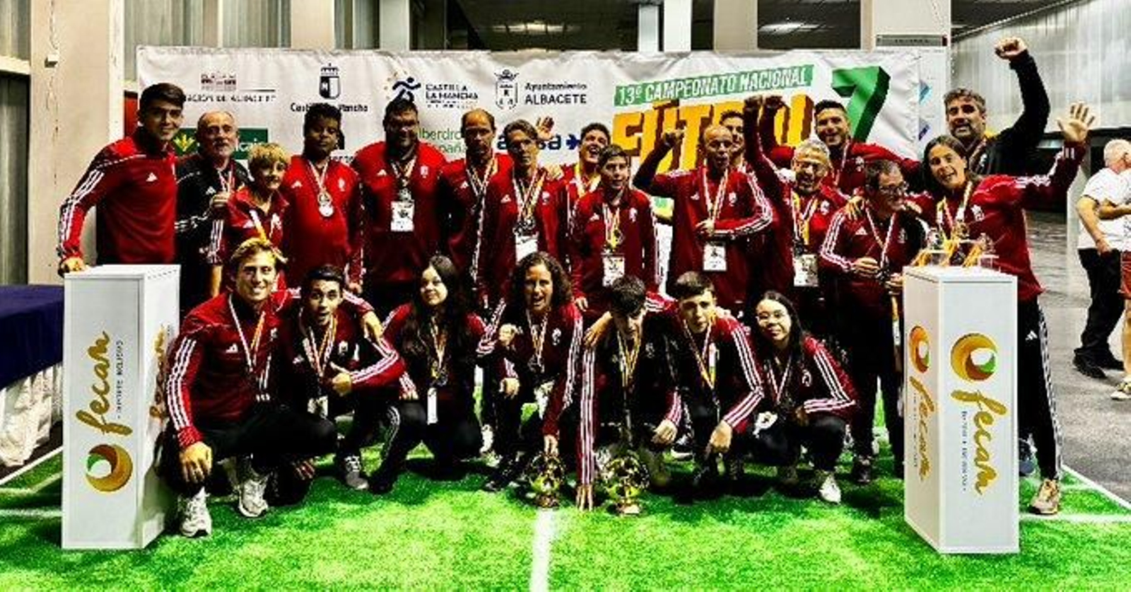 Equipos del Granada que participaron en la competición