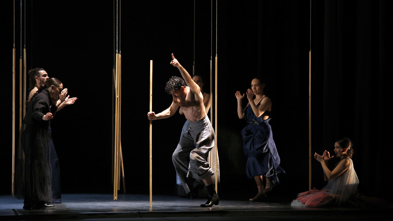 Compañía David Coria 'Los bailes robados' en el Teatro Villamarta para el Festival de Jerez