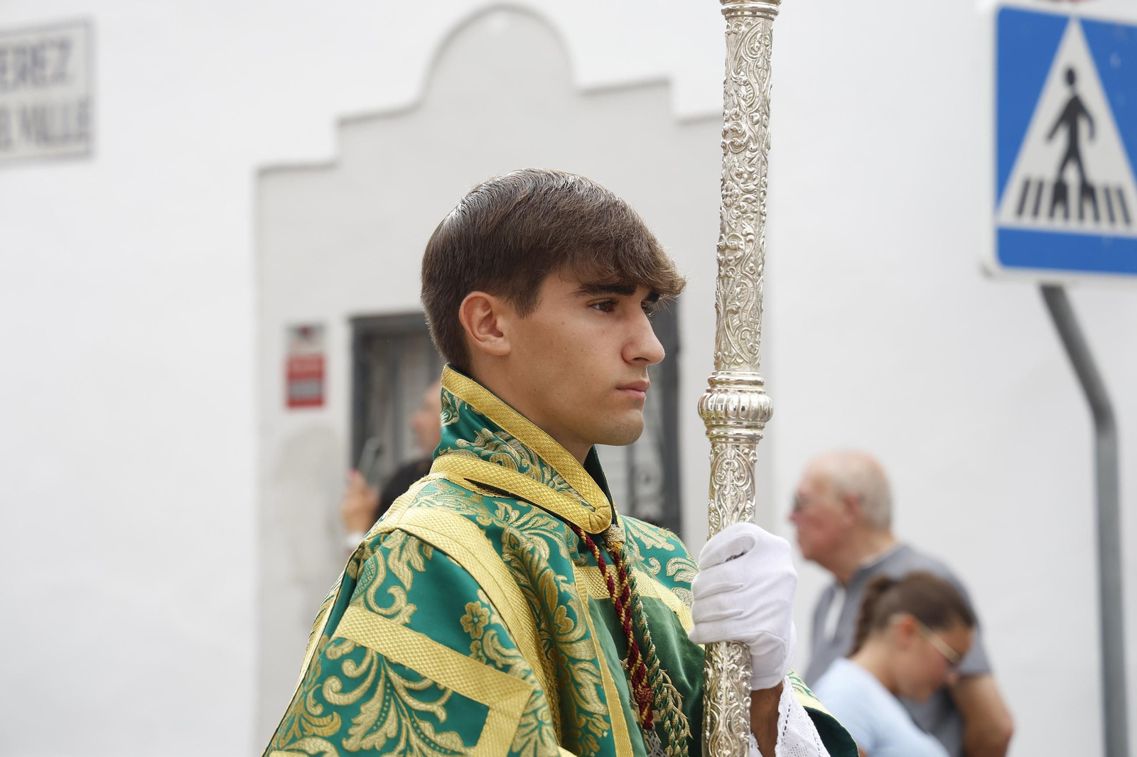 Las fotos de la peregrinación extraordinaria de la Esperanza de Algeciras a la iglesia de la Palma