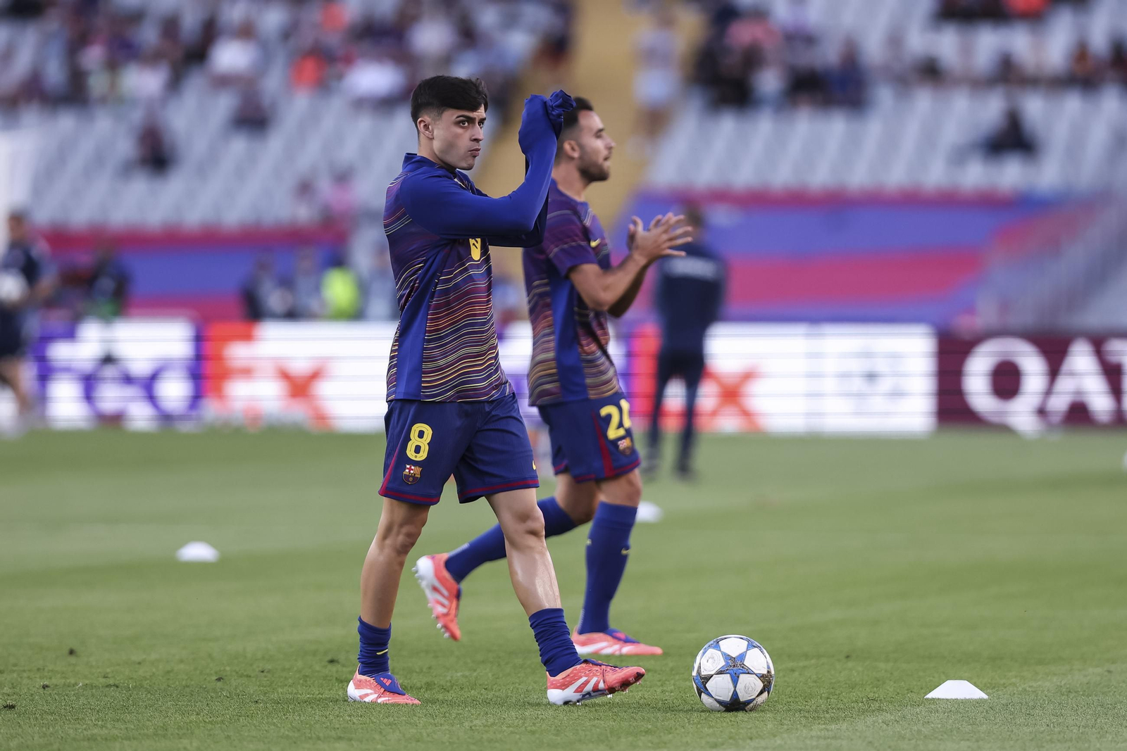 Las fotos del Barcelona-Olympiacos