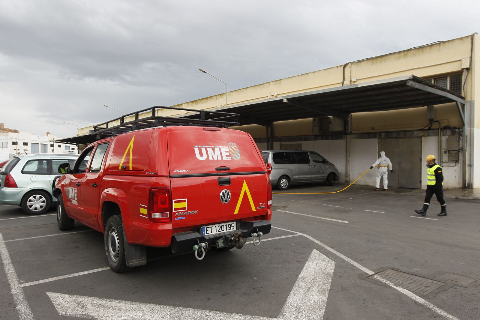 Fotogalería Coronavirus. Actuación UME en Almería.