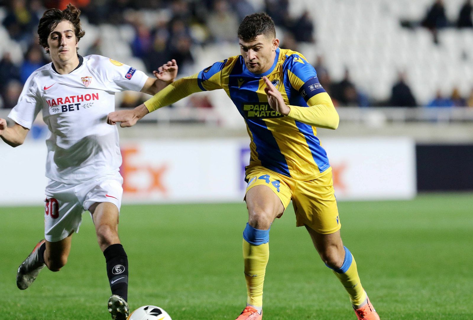 Las imágenes del APOEL-Sevilla