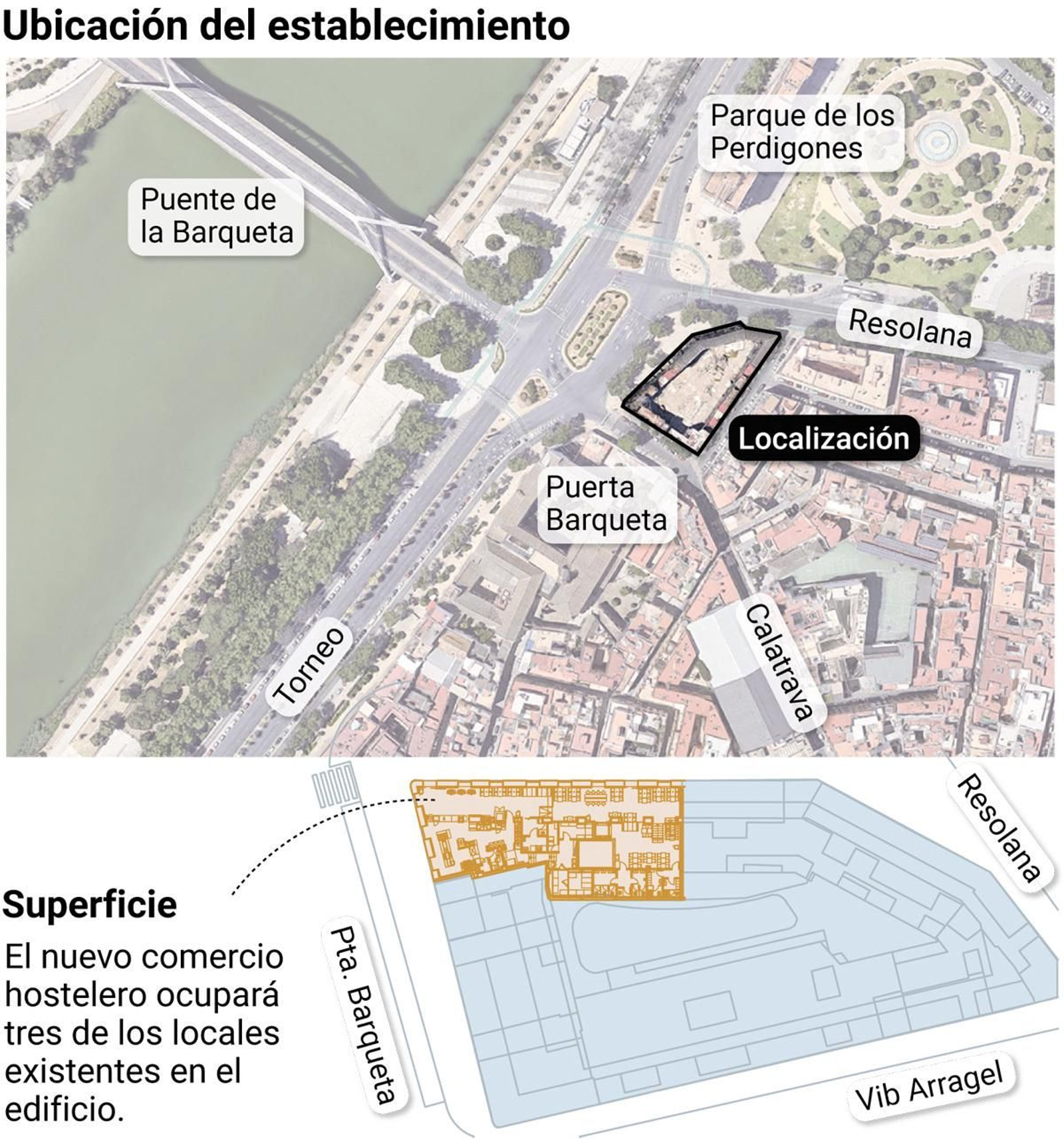 Localizador del futuro establecimiento. Fuente: Burguer King.