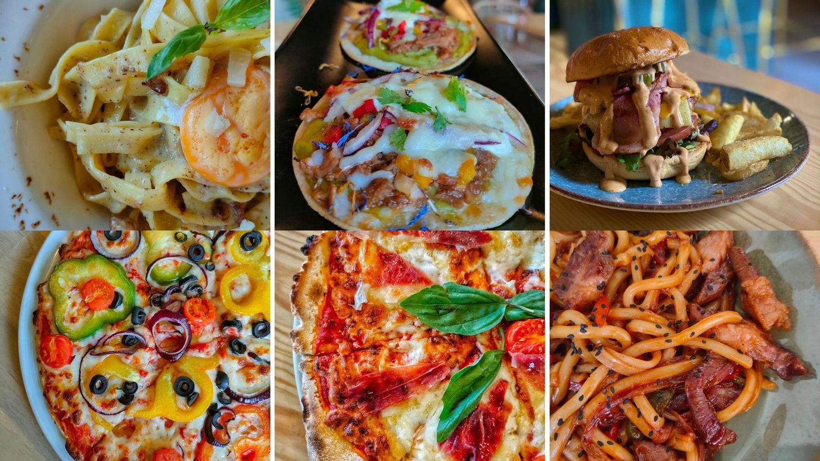 Algunos de los platos del restaurante 'Zorro Viejo Huelva'