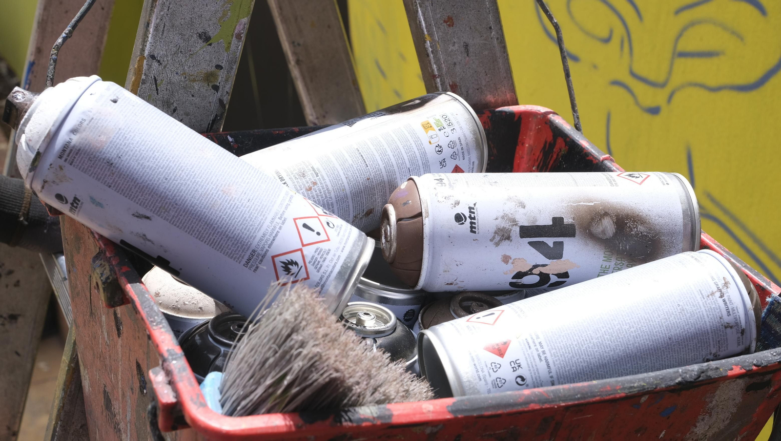 Moxaico, talento muralista almeriense