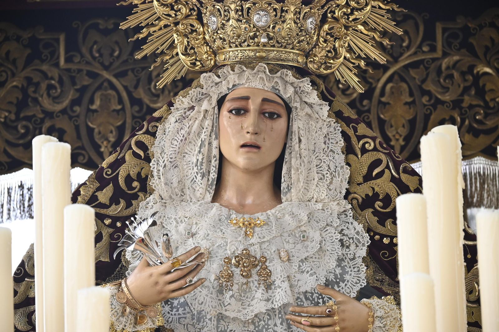Extraordinaria de la Virgen del Valle de Huelva en imágenes