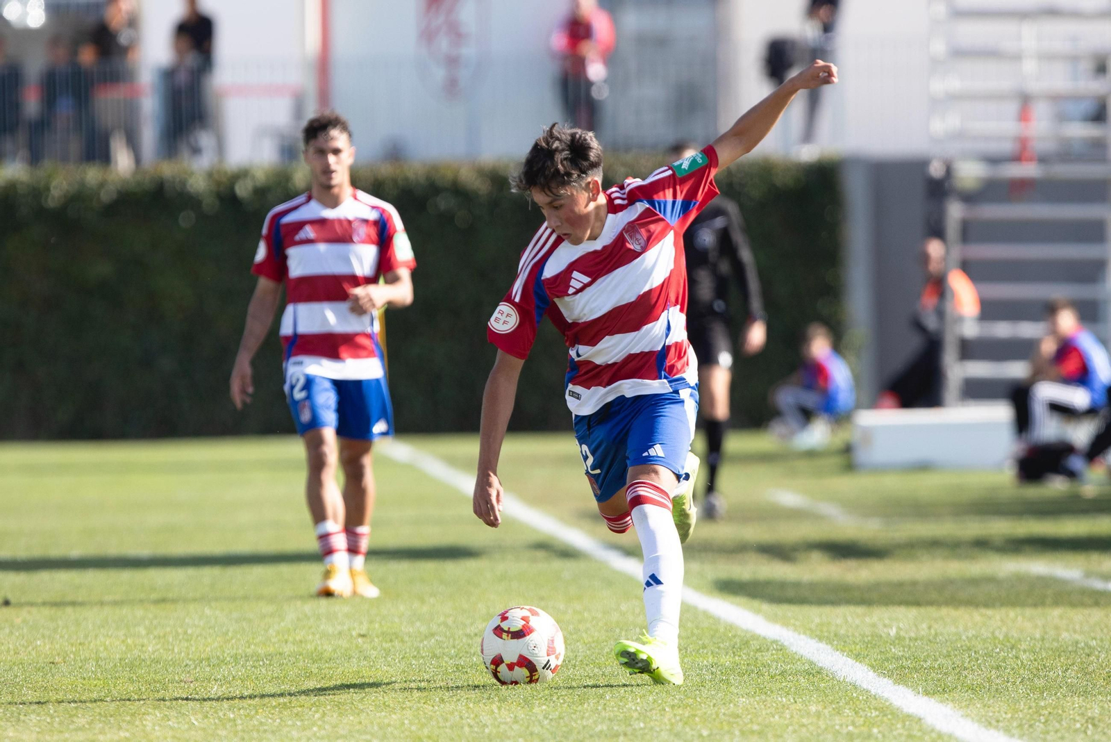 Las mejores imágenes del Recreativo Granada - Cádiz CF Mirandilla