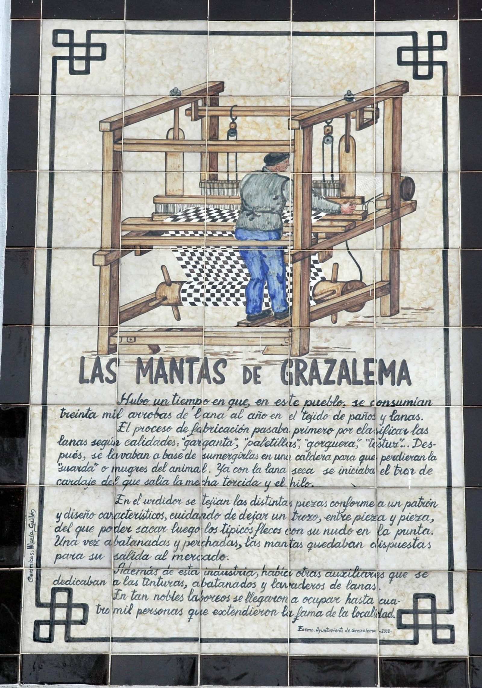 Mantas de Grazalema, una genuina artesanía textil