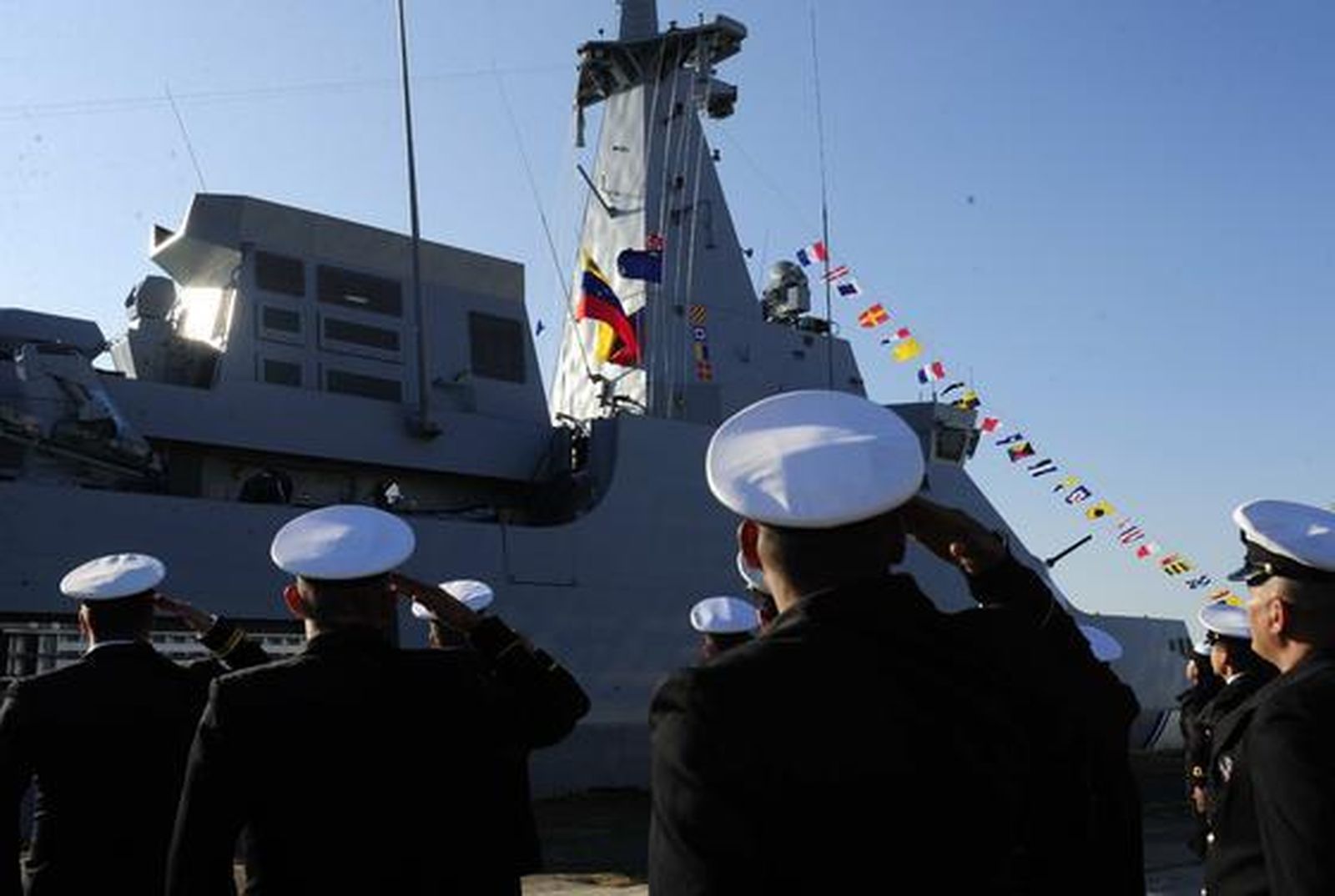 Navantia entrega el buque de Vigilancia Litoral Naiguatá a la Armada de Venezuela. 

Foto: Elias Pimentel