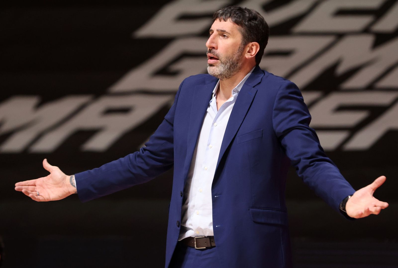 Álex Mumbrú, en un partido.