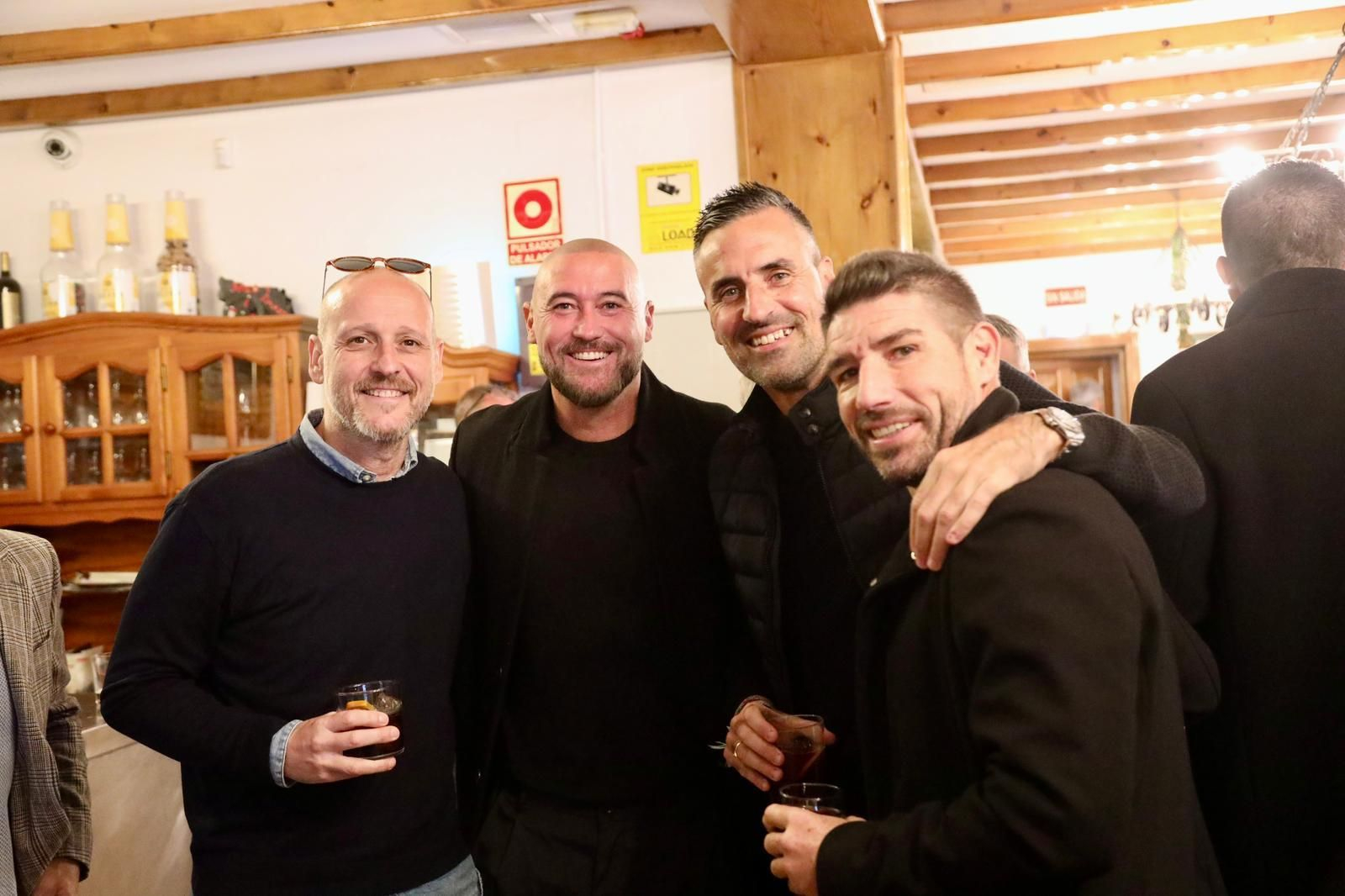 Los veteranos del Málaga CF se reúnen en la Venta del Túnel